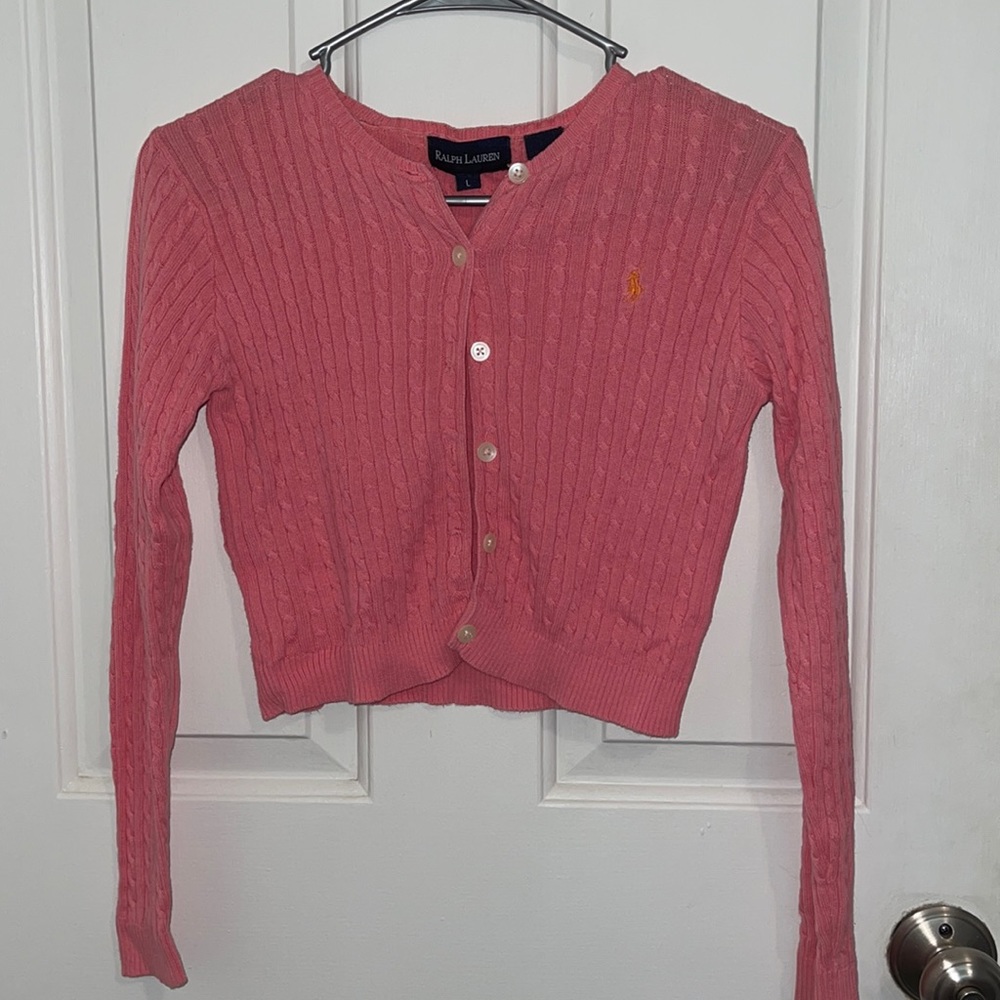 Ralph Lauren cropped cardigan